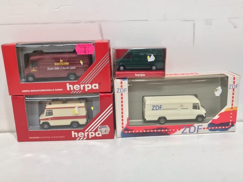 Herpa mercedes benz vans - herpa, 1/87