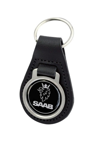 Saab black logo - black,