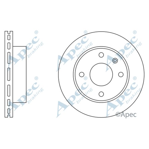 Brake discs vented for ford - discs,