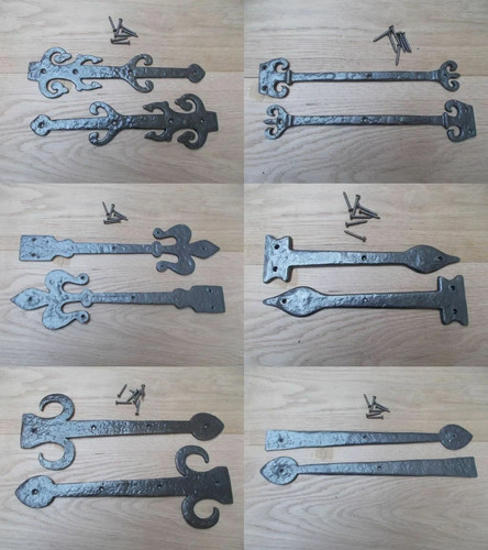 Pair hinge fronts cast - pair,