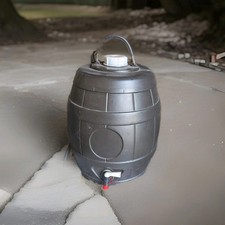 5 Gallon Black Brown Keg Barrel with Vent Cap Cider Beer Home Brewer