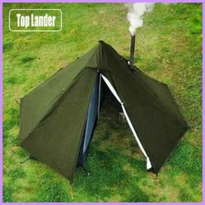 Camping Hot Tent with Chimney Window Outdoor Ultralight Tipi Teepee Tent Pyramid