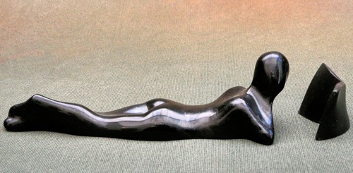 Bookworm iron and - bookworm, resin