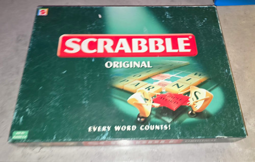 Mattel scrabble original board - original,