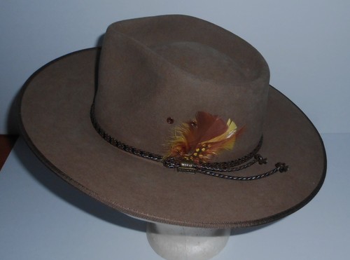 Akubra mens fur felt cowboy - fur,