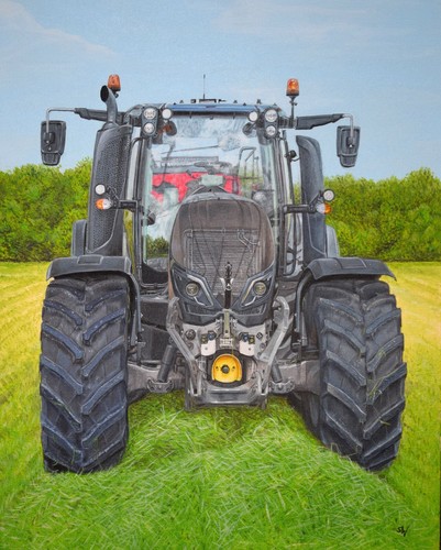 Valtra t234 painting - valtra, in