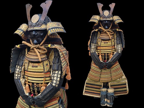 Yoroi samurai armor full set - samurai,