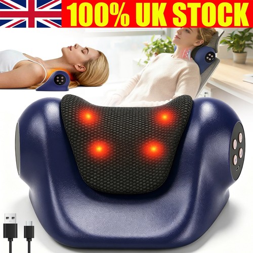 Massager neck and back heated - and,