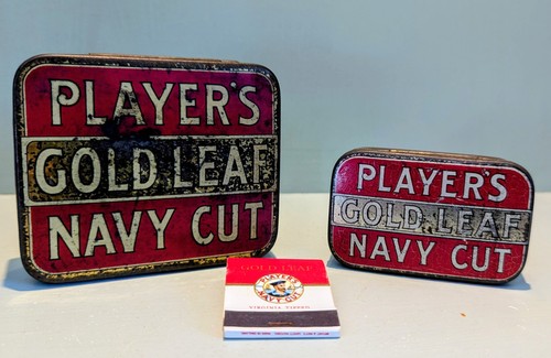 Vintage players gold leaf navy - vintage,