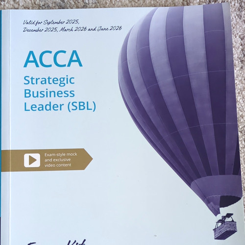 Acca sbl study text revision - sbl, &