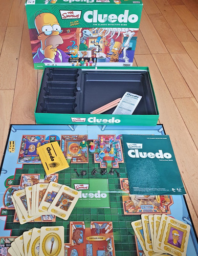 The simpsons cluedo - simpsons,