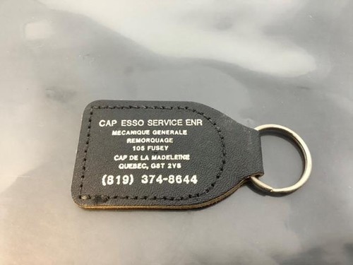 Vintage promo keyring cap esso - cap,