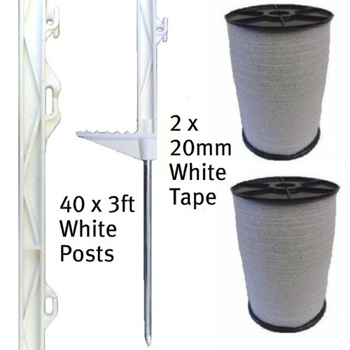3ft electric fence posts - electric,