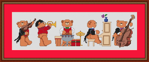 B060 teddy bear - b060, band