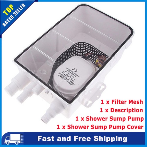 750gph shower sump marine - sump,