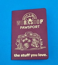 BUILD A BEAR Red Passport BNWT ACCESSORIES HOLIDAY MUST HAVE The Stuff You Love 