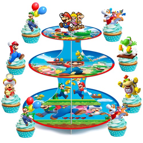 Super mario game cupcake - game,