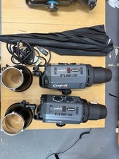 Bowens Esprit Gemini GM500. 2 Head Flash Kit + Umbrella.