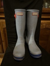 hunter wellies size 5 Blue 