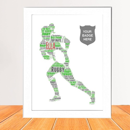 Personalized women rugby - personalized, word