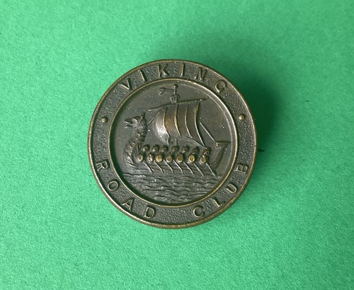 Vintage viking road club - club, pin
