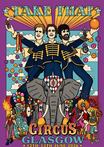 Take that circus live - live, glasgow