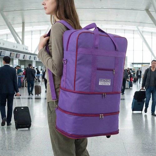 Large luggage trolley suitcase - large,