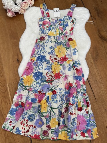 Zara floral dress - zara, size