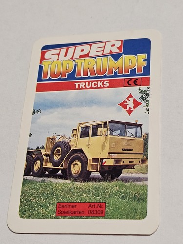 Super top trump trucks - top,