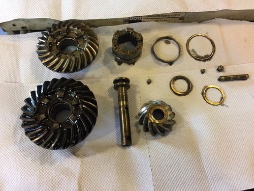Tohatsu 90hp two stroke gear - two,