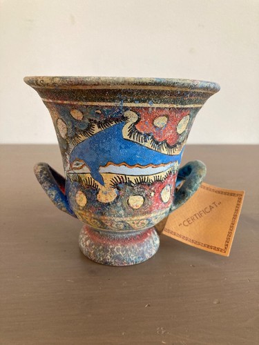 Hand painted greek - hand,