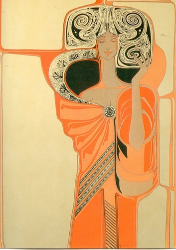 Cpsm style mucha yvon adam - yvon,