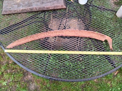 Vintage large farming scythe - ,