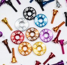 Burgtec X Grip & Pedal Top Cap Bolt Combo Kit Headset Preload MTB Pick N Mix