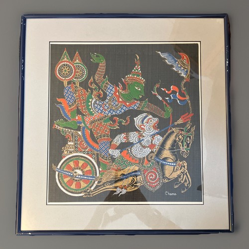 Fine vintage thai silk - thai, fabric