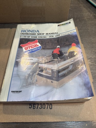 Clymer honda outboard shop - honda,