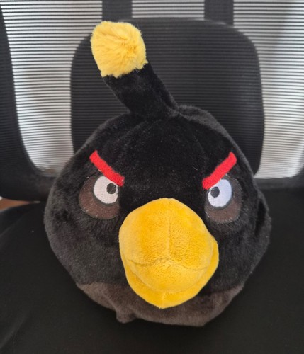 Vintage angry birds black bird - black,