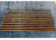 Vintage Brass Stair Rods X 13