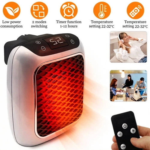 800w electric space heater - space,