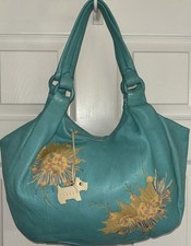 Radley Aqua Blue Leather