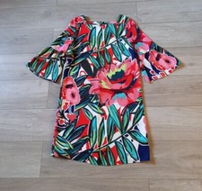 M&S Navy Abstract Floral Tunic