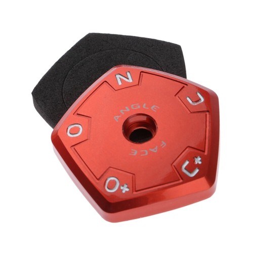 Red adjustable sole plate - red,