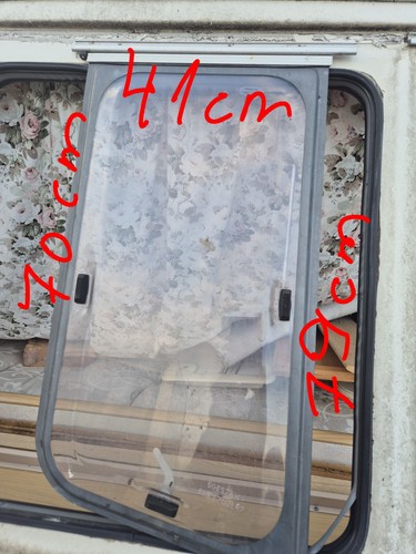 Elddis caravan front window - elddis,