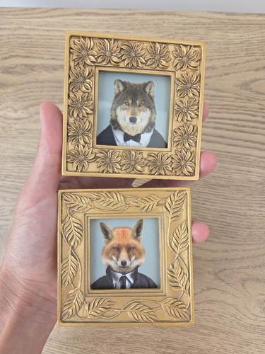 Pair miniature vintage - of,