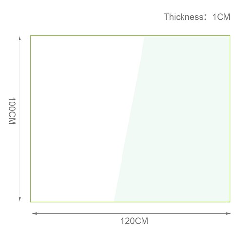 Clear toughened glass - clear,