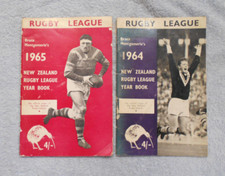 #T40.  1964 & 1965  NEW ZEALAND  RUGBY LEAGUE YEAR BOOKS - BRUCE MONTGOMERIE'S