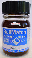 RailMatch 408 Satin Varnish (General Colour) Enamel New 15ml Jar Tracked 48 Post