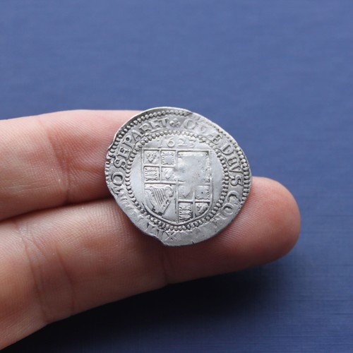 Hammered silver coin james - hammered,