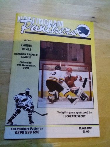 1991 nottingham panthers v - 1991/92,