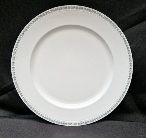 White gloss diamante rim - gloss,